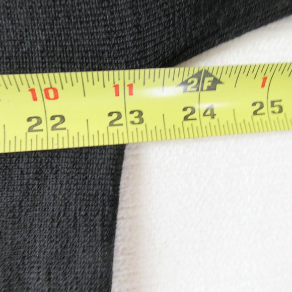 Eileen Fisher Merino Wool Long Sleeve Sweater Size M Black R17JN - Picture 7 of 10